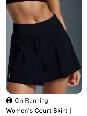 ON women’s court skirt